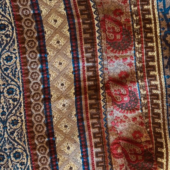 Vintage 1960s Italian Jacquard Dress, size S/M - Picture 8 of 12